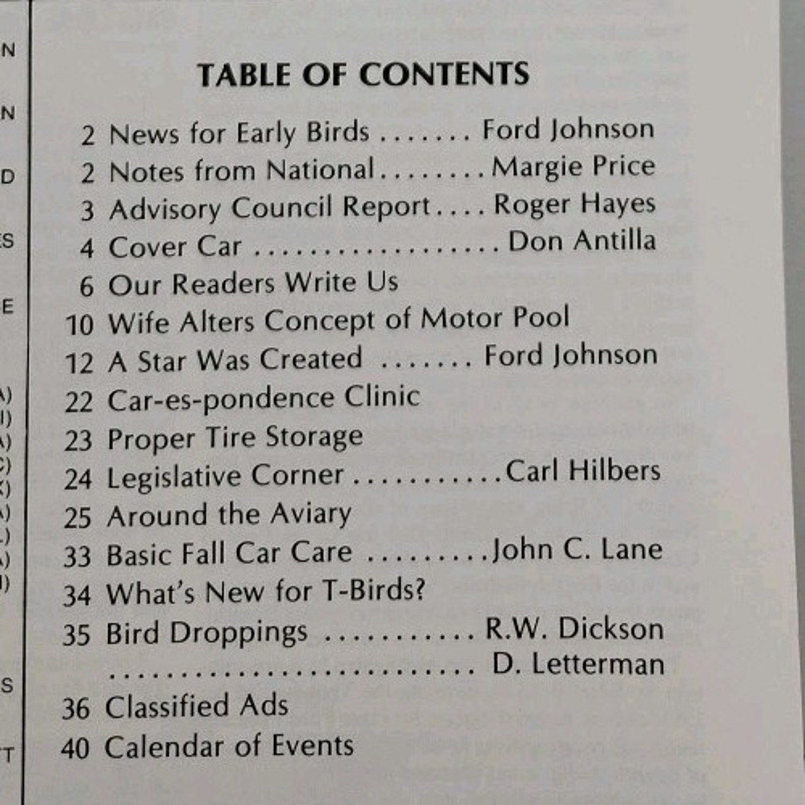 Early Bird Magazine September-October 1982