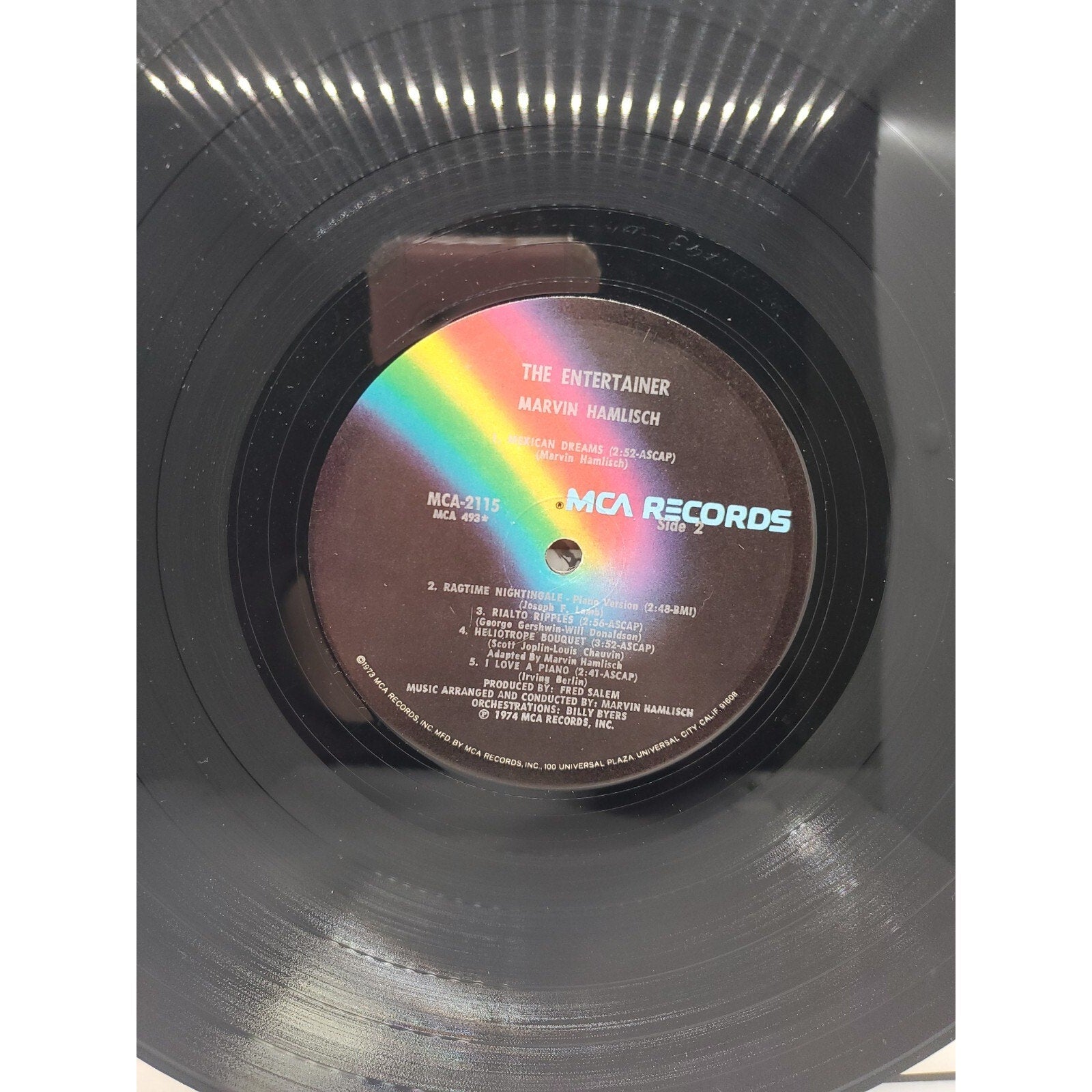 Marvin Hamlisch The Entertainer (Record)