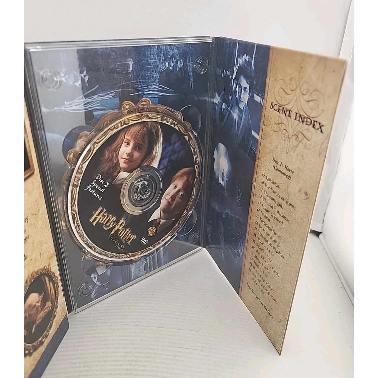Harry Potter and the Sorcerers Stone (DVD, 2002, 2-Disc Set, Widescreen)