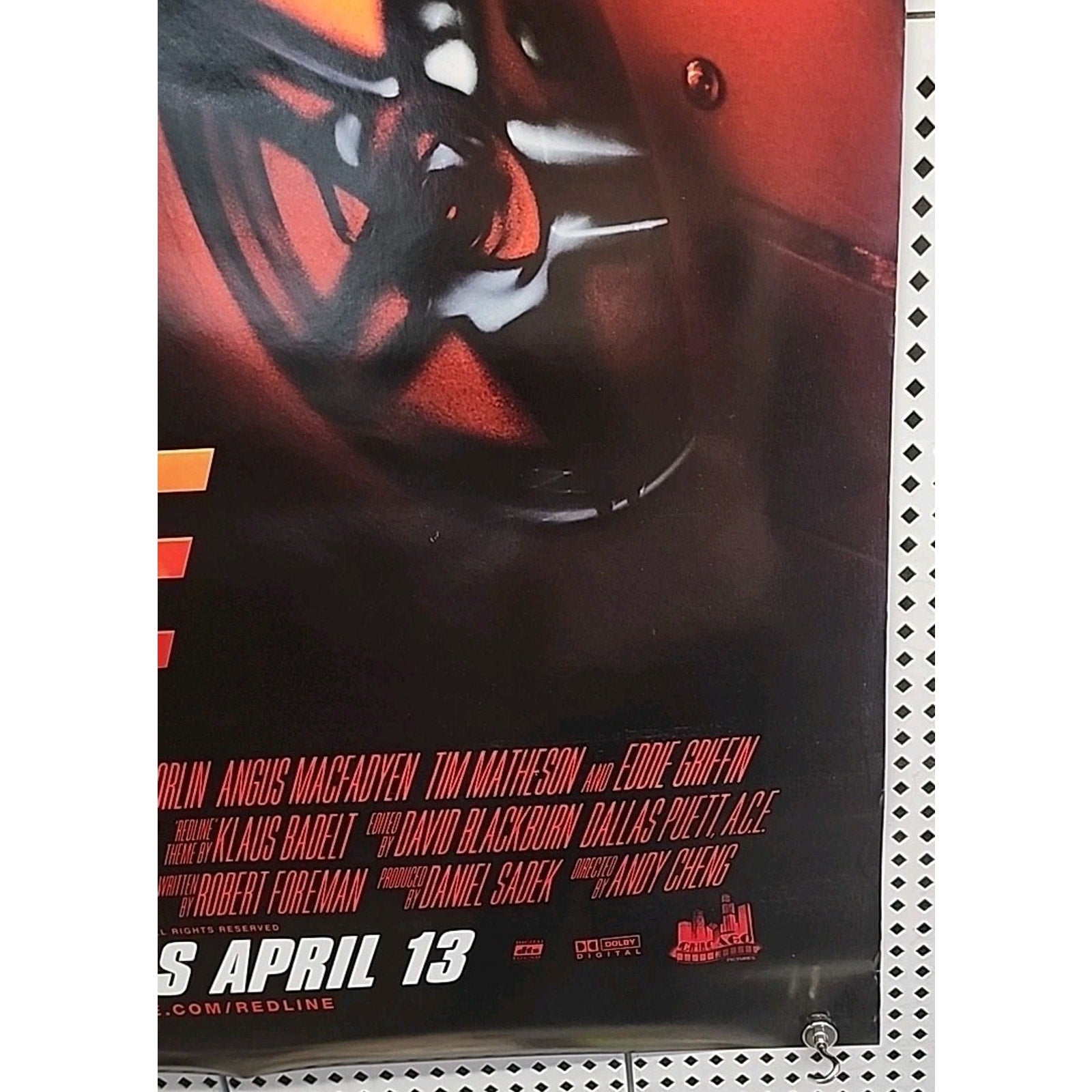 Red Line Movie Poster 27x40 Double Sided Original
