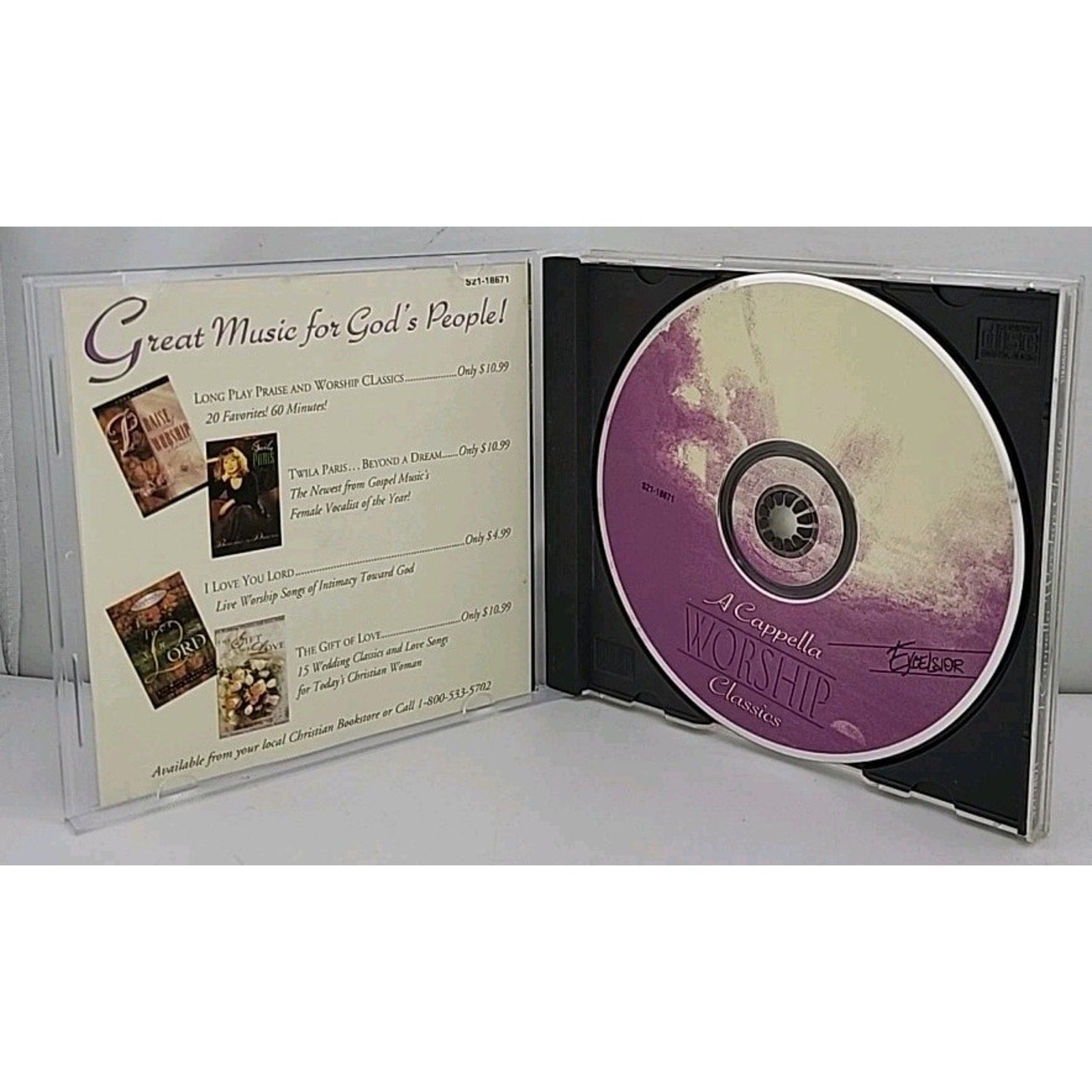 A Capella Worship CD - Classics Eycelsior