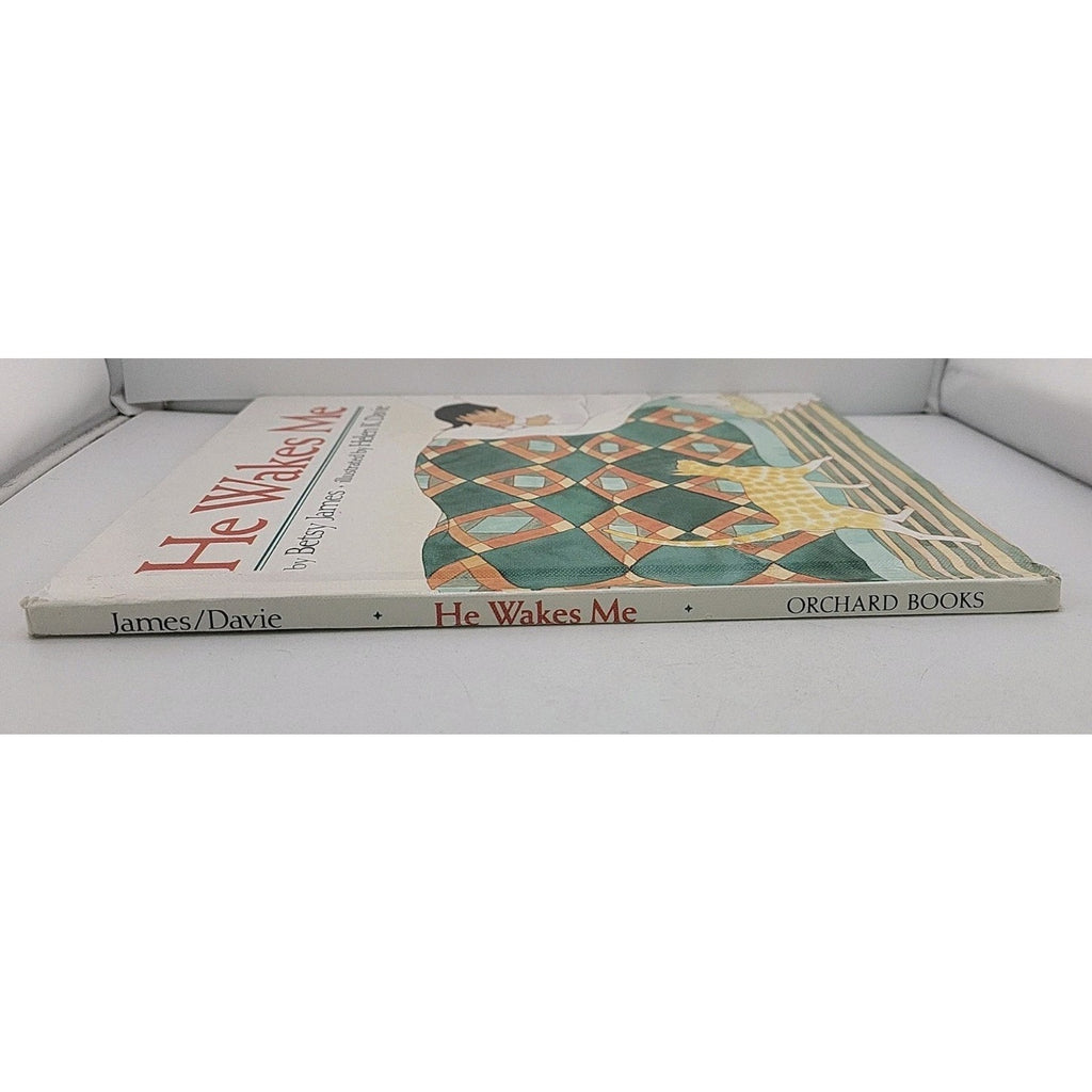 He Wakes Me by Betsy James (1991, Hardcover)