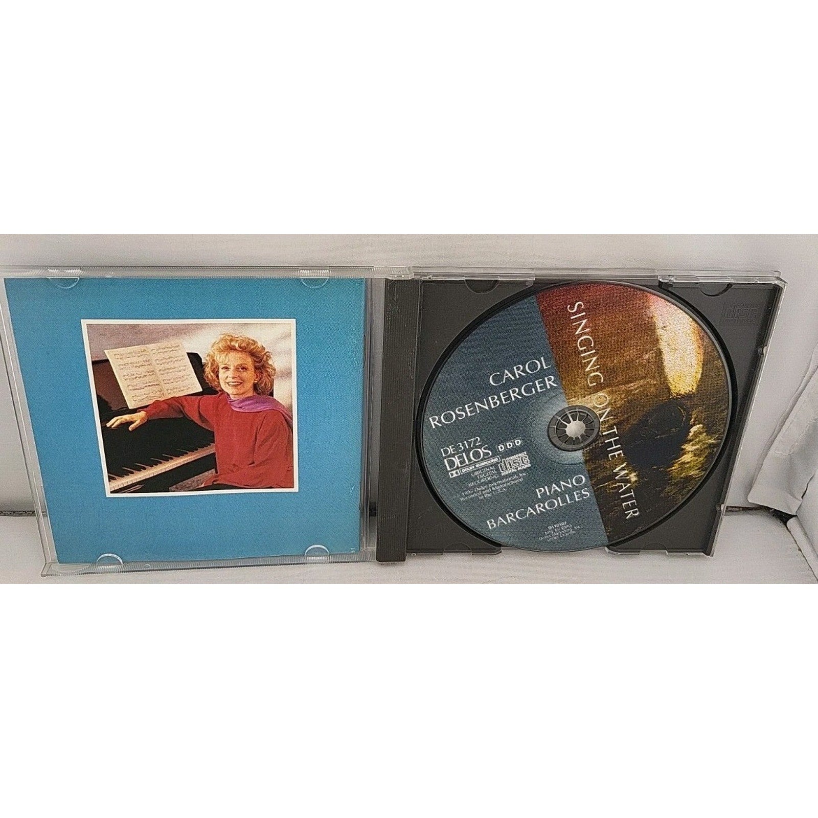 Singing On The Water - Carol Rosenberger - Piano Barcarolles CD