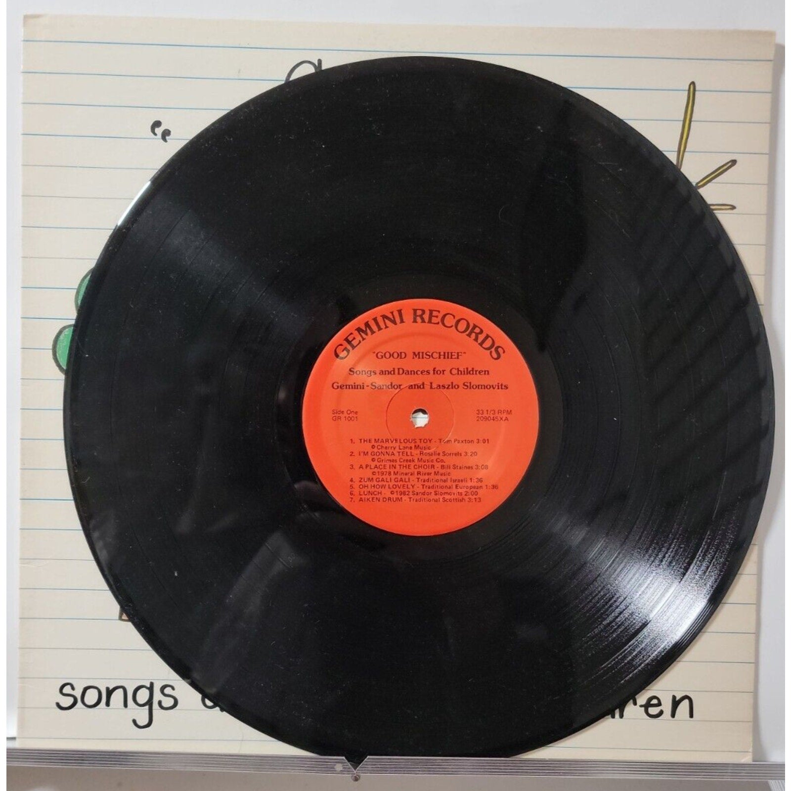 Gemini – Good Mischief - Songs And Dances For Children (Record)