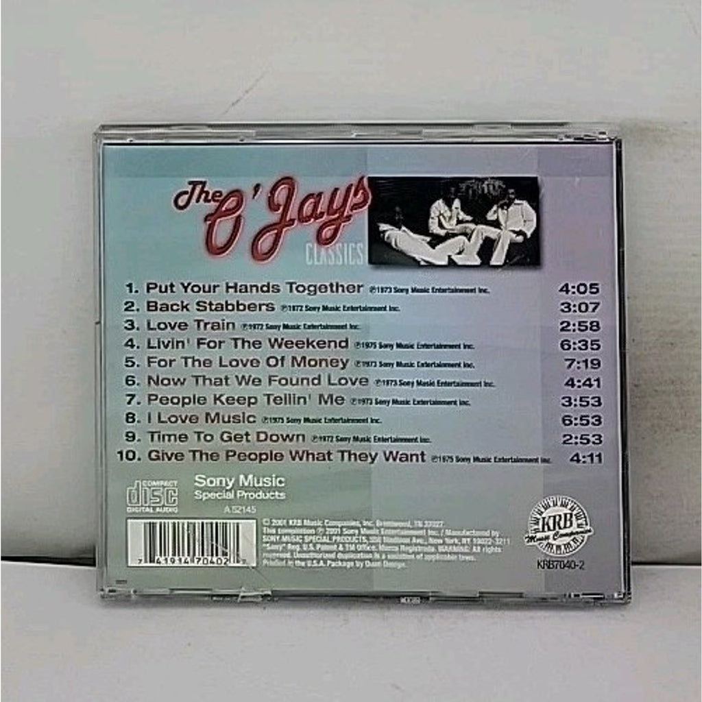 The O'jays Classics Music CD Album