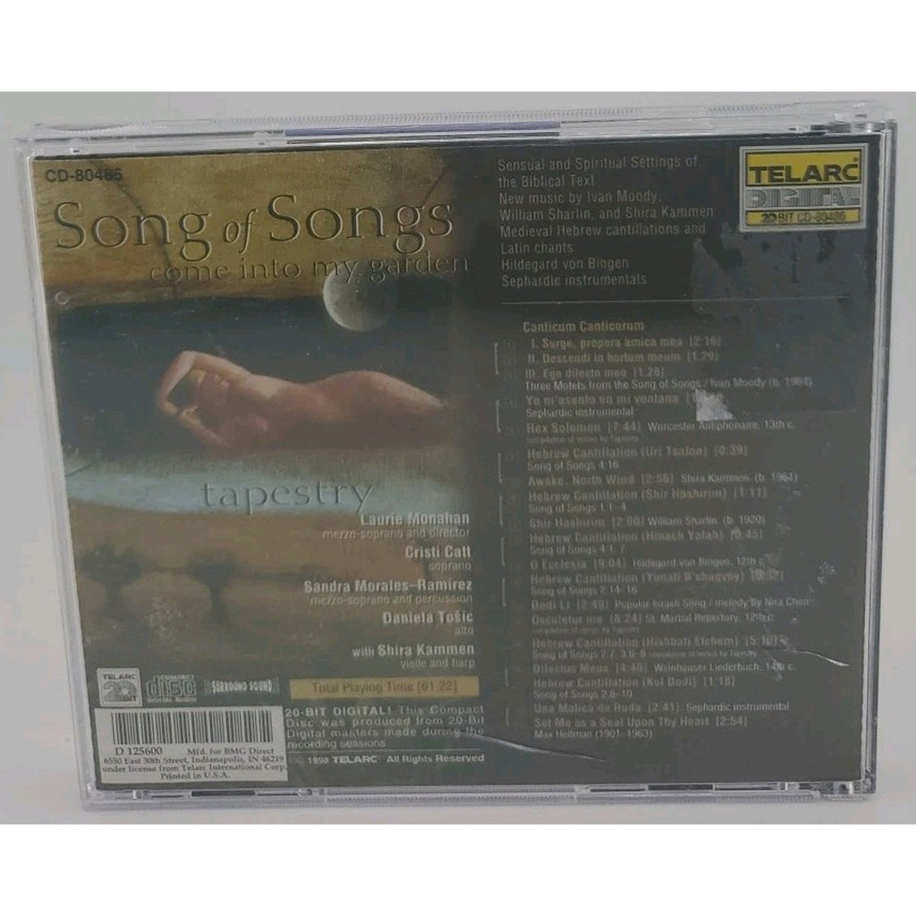 Tapestry: Song of Songs Come Into My Garden by Tapestry (CD, 1998)
