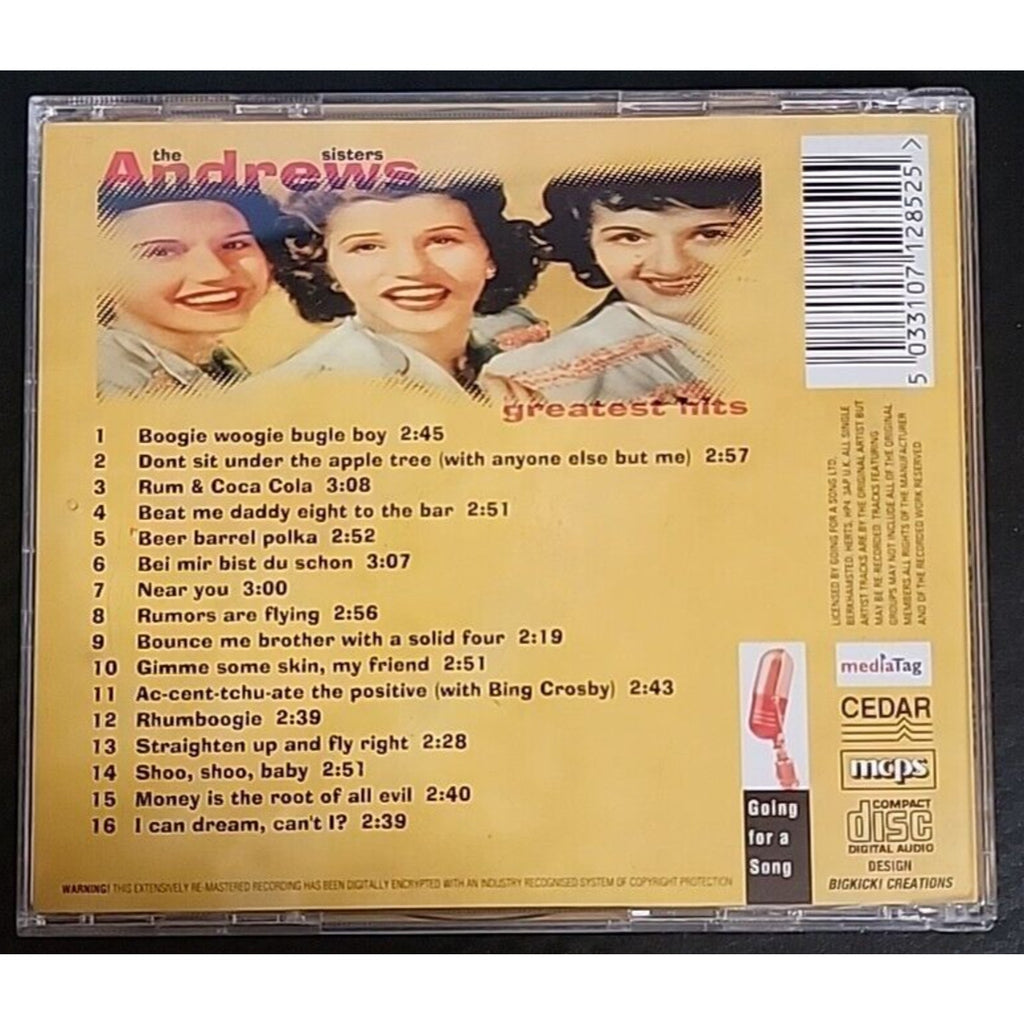 The Andrews Sisters - Greatest Hits (CD)