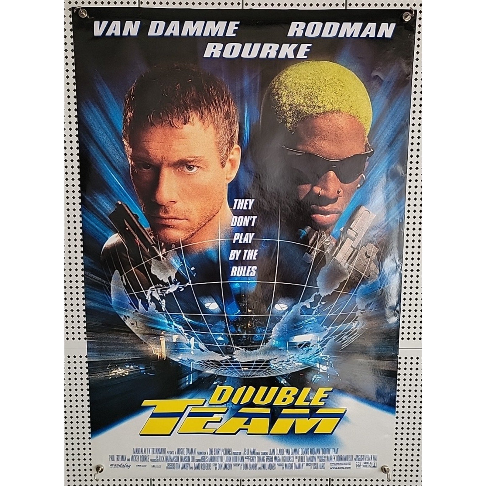 Double Team Movie Poster 27x40 D/S Original