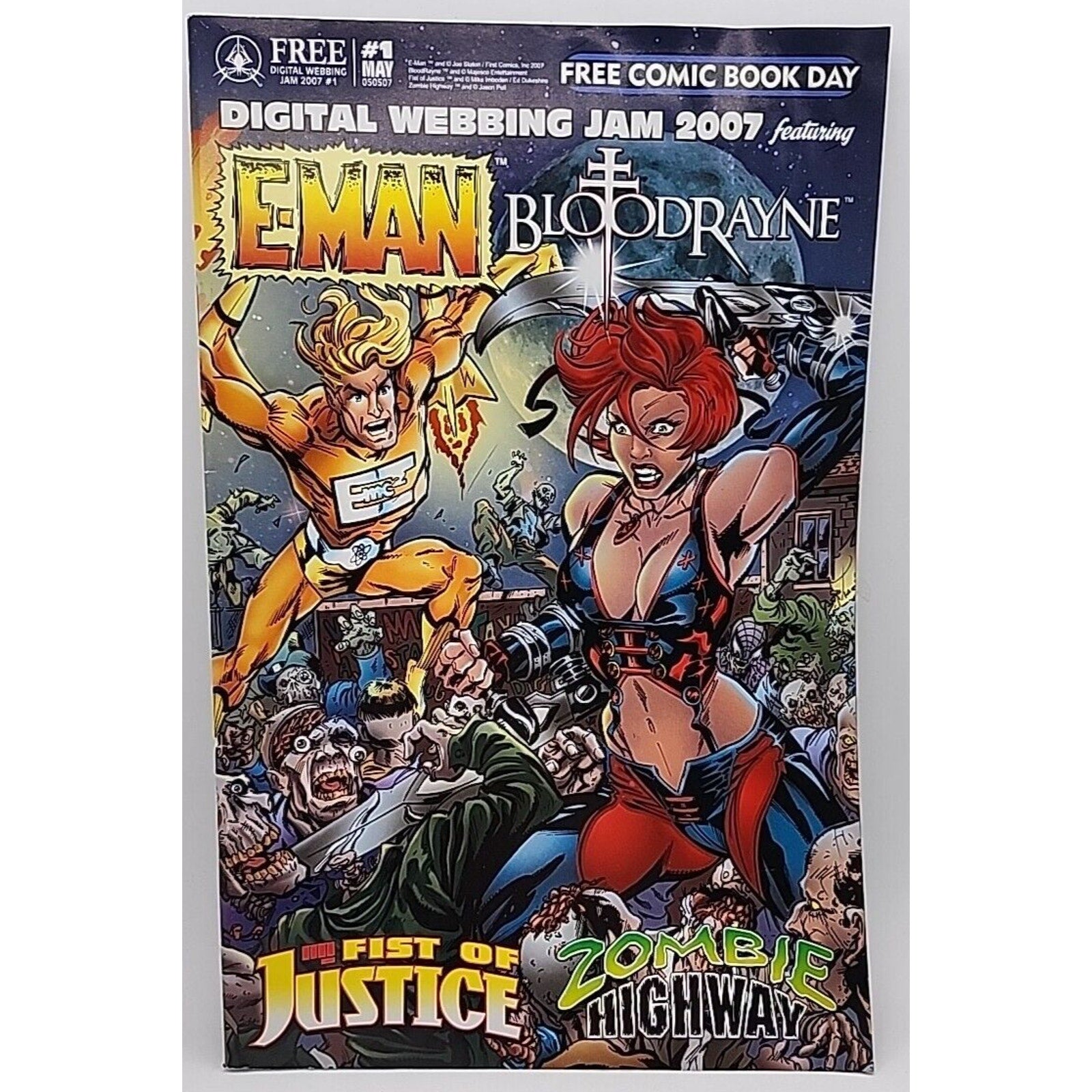 Digital Webbing Jam #1 Free Comic Book Day 2007 Digital Webbing FCBD