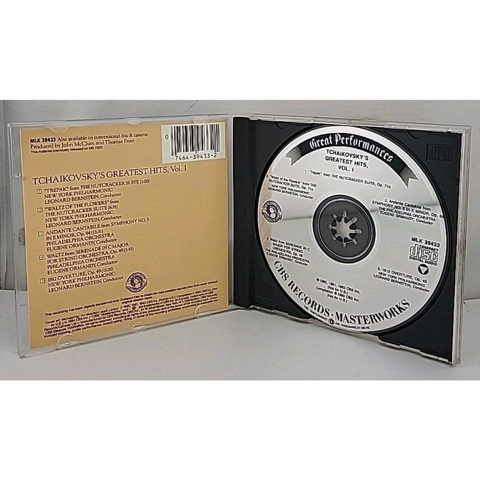 P.I. Tchaikovsky - Greatest Hits Vol 1 Music (CD)