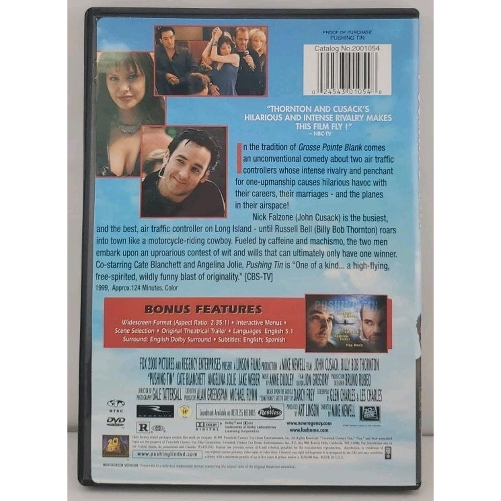 Pushing Tin (DVD, 2006, Sensormatic)