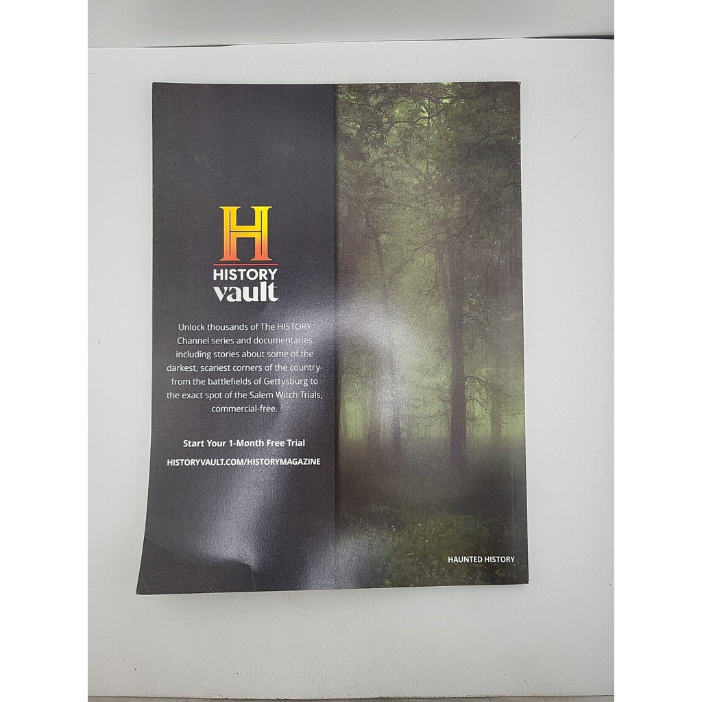 History Magazine Haunted History Witch Spirits Ghosts December 2024