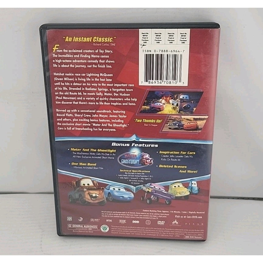 Cars (DVD, 2006)