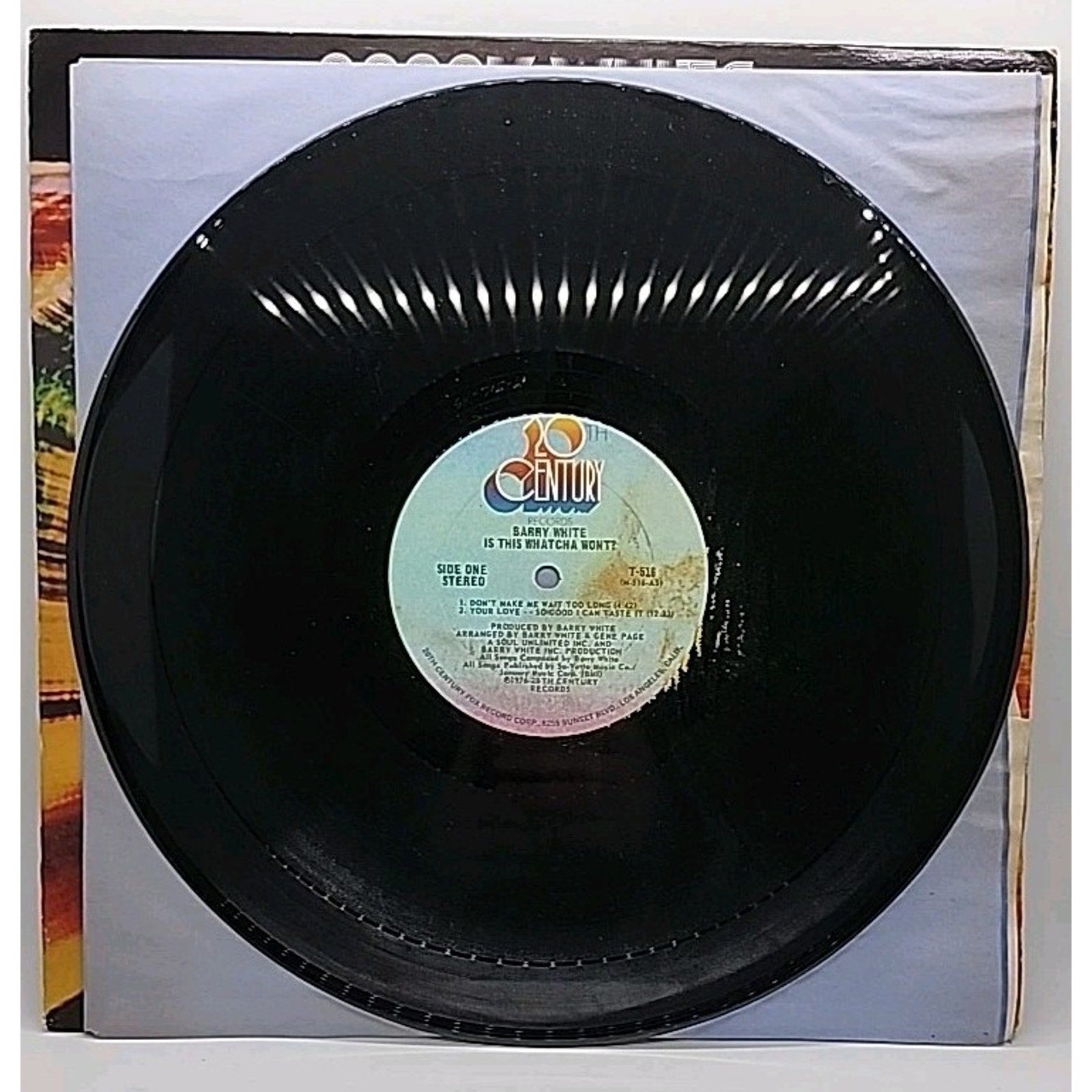 Is This Whatcha Wont? Barry White Vinyl LP (Record)