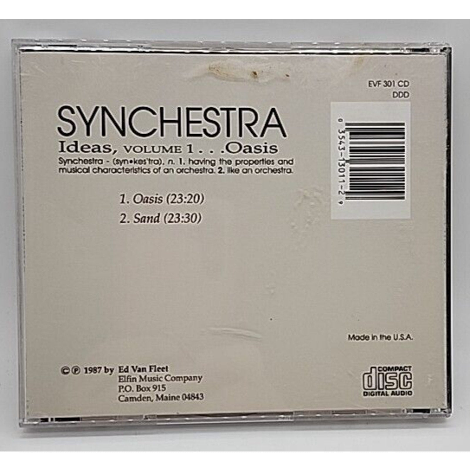 Ideas, Volume 1...Oasis (CD)