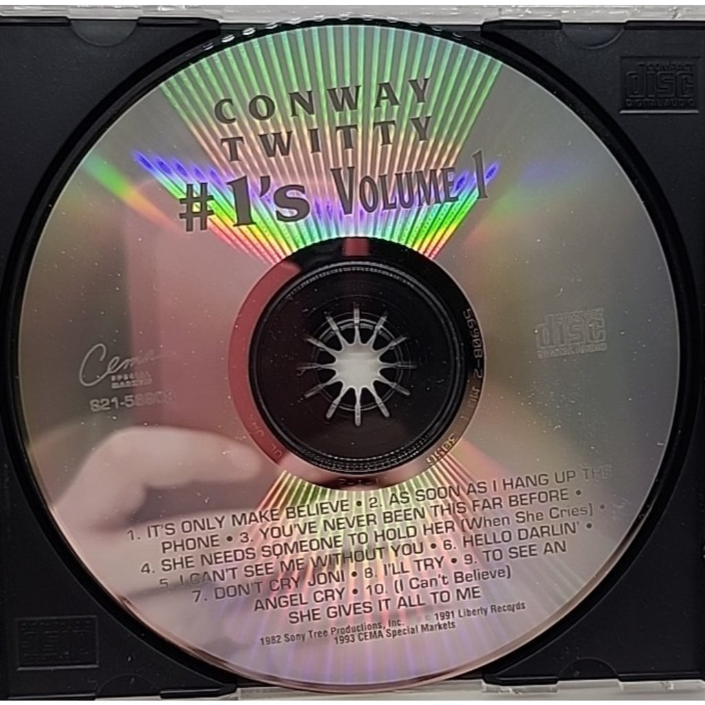 Conway Twitty #1’s Volume 1 (CD)