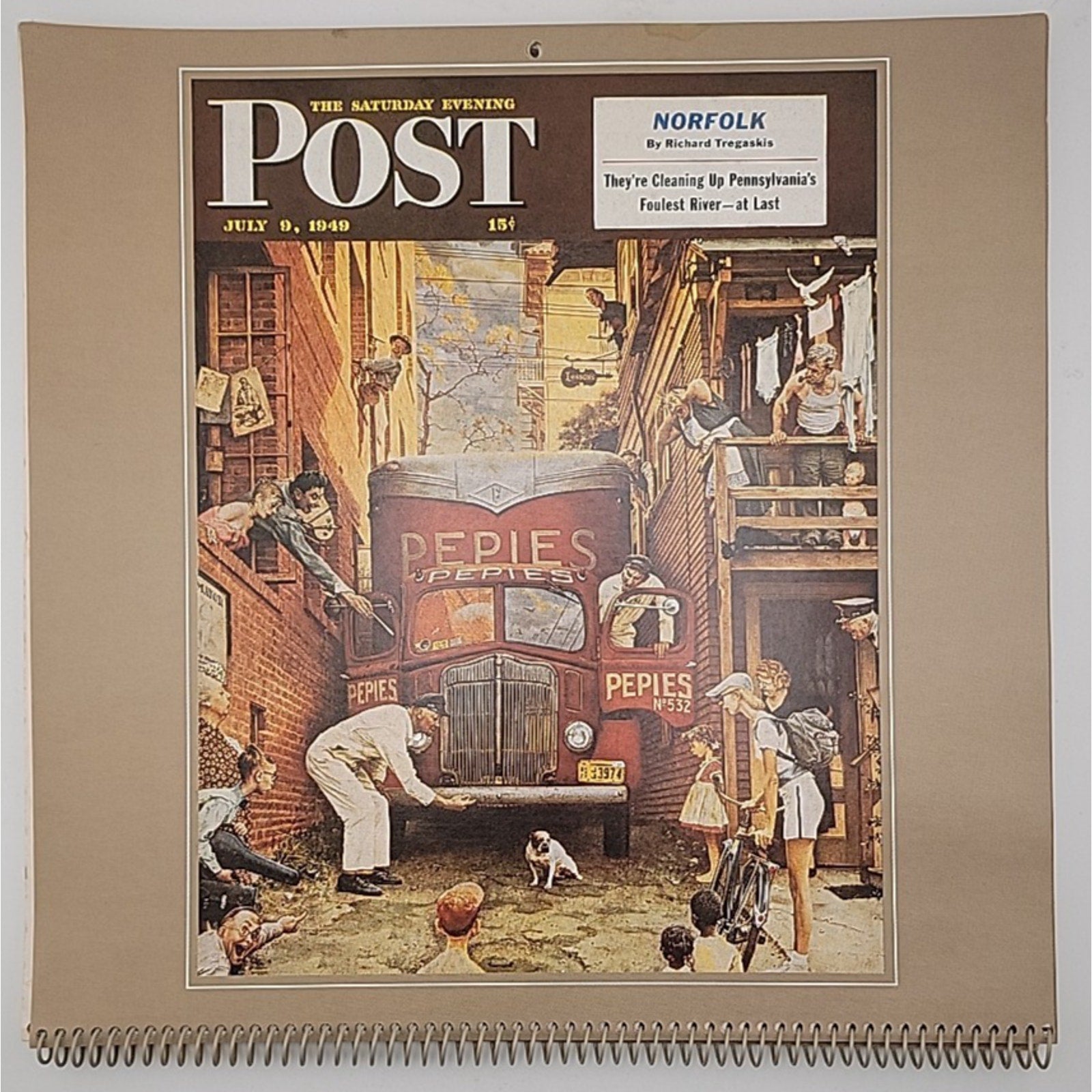Norman Rockwell 1993 Calendar