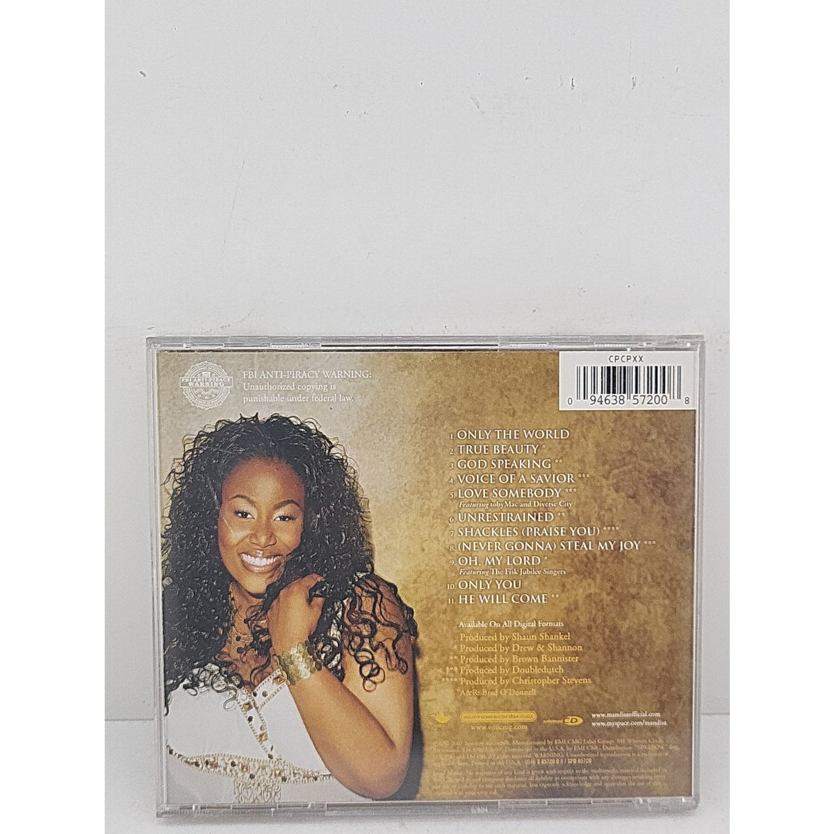 True Beauty by Mandisa (CD, 2007)