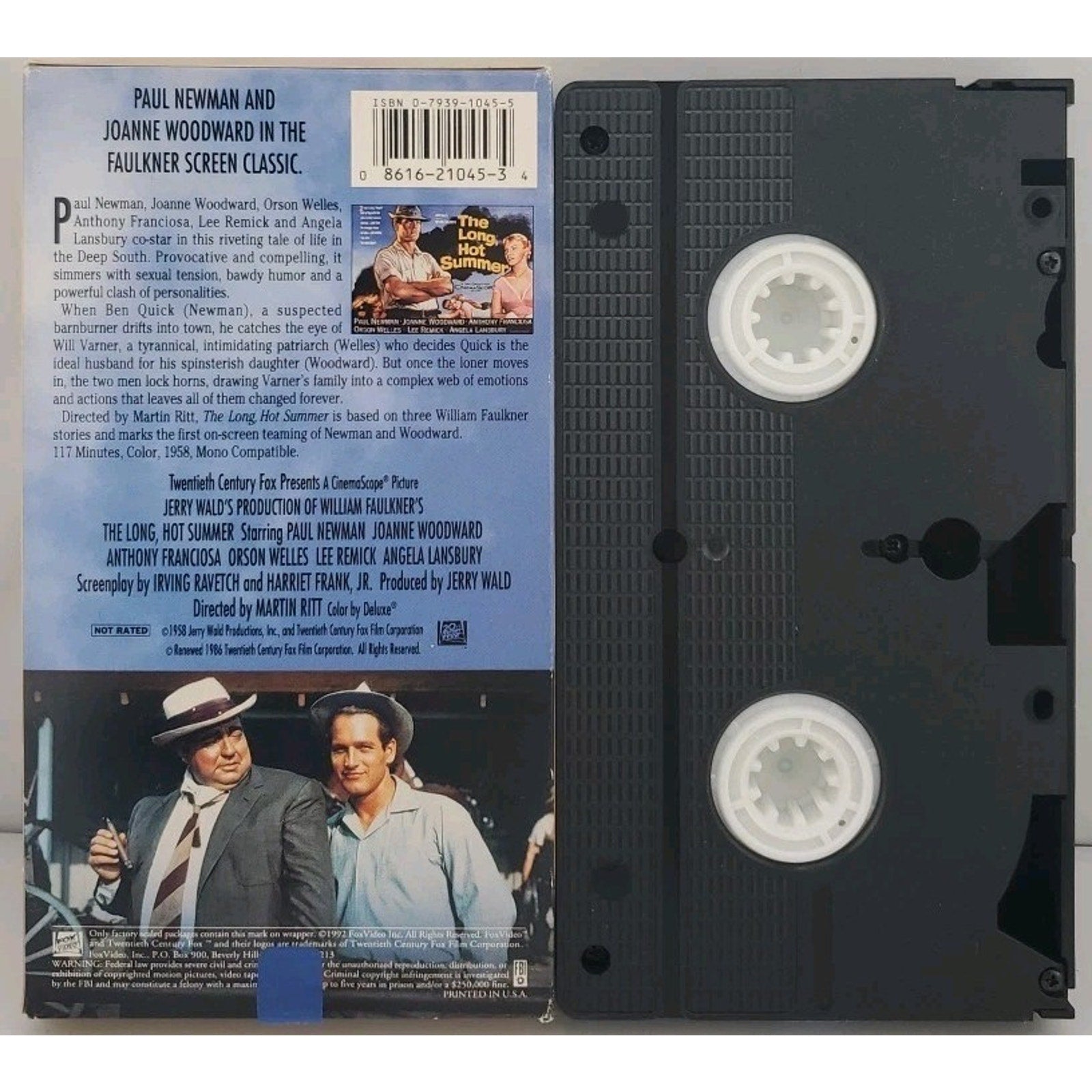 The Long, Hot Summer (VHS, 1992)