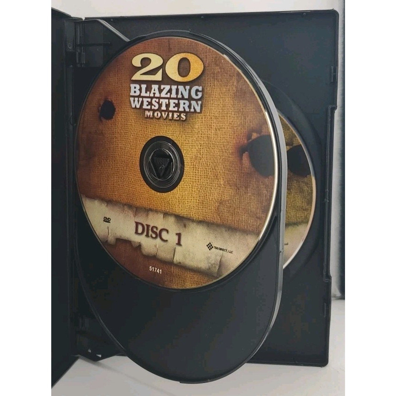 20 Blazing Westerns (DVD, 2013, 3-Disc Set)