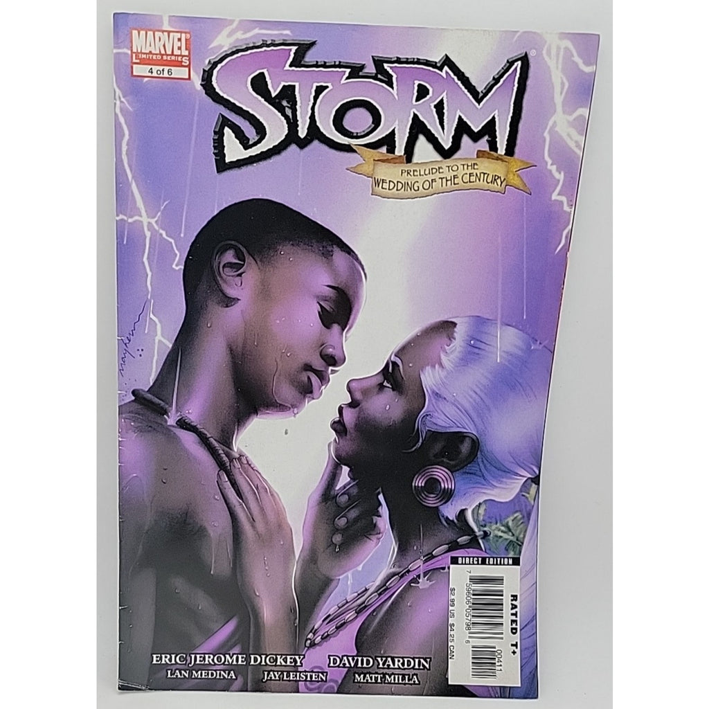 Storm Prelude To The Wedding Of The Century Issue # 4 0f 6 Comic Book Single