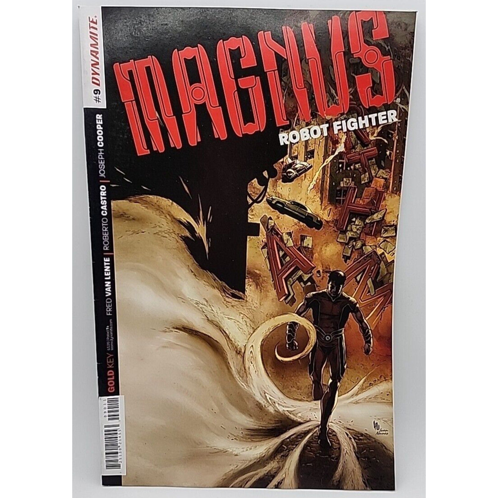 Magnus Robot Fighter #9 Dynamite Comics 2014