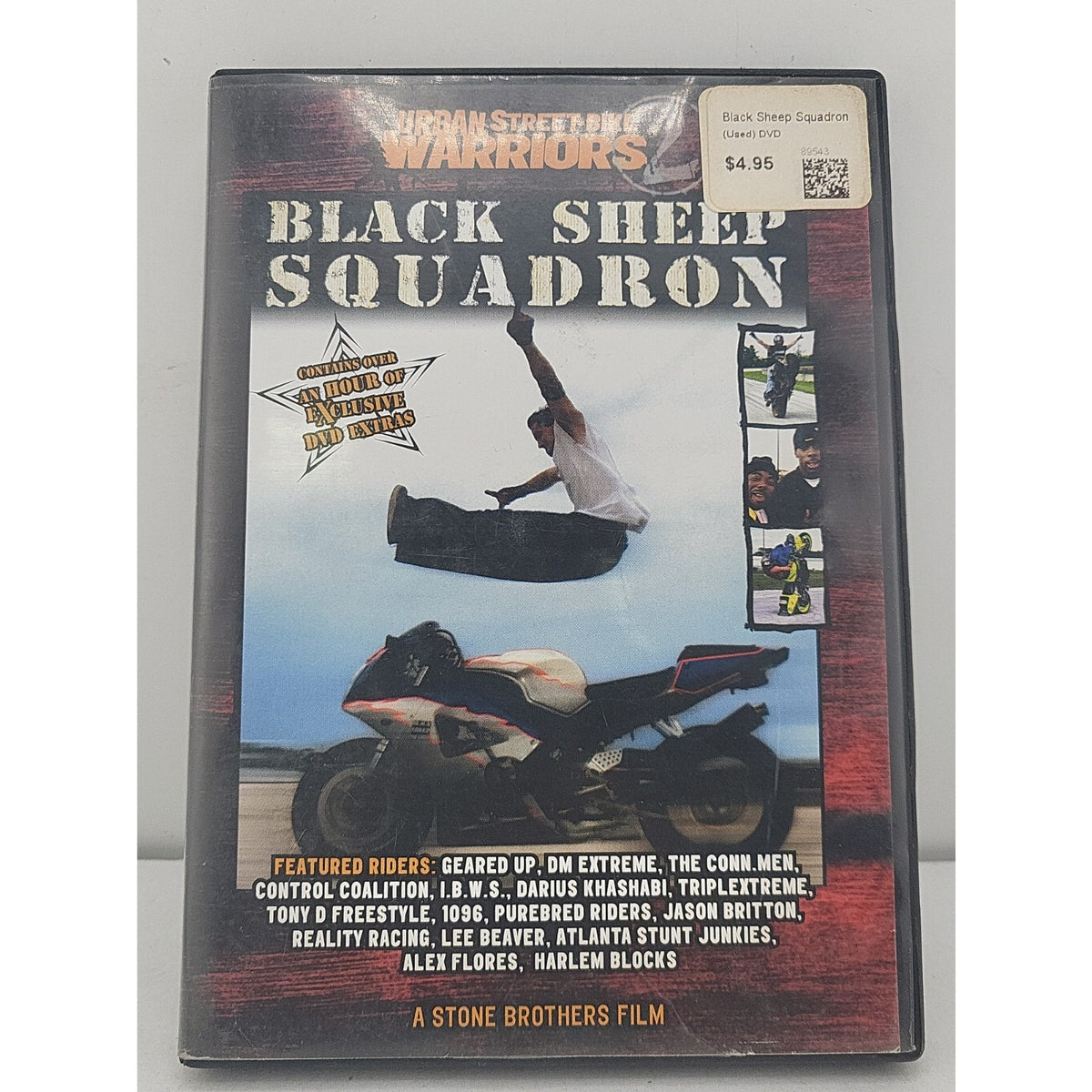 Urban Street Bike Warriors - Black Sheep Squadron (DVD, 2004)