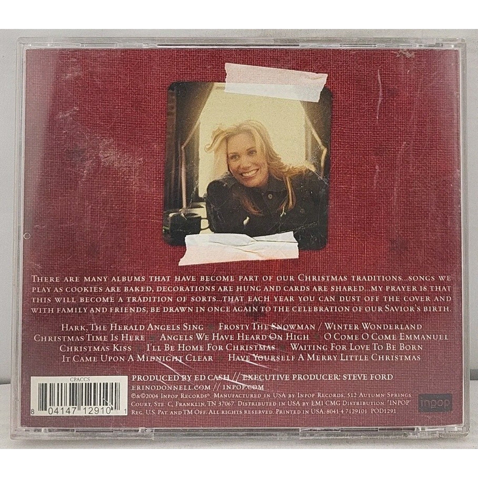 Christmas Time Is Here by Erin O'donnell (CD, 2004)