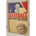 Professional Baseball: The First 100 Years (1969) MLB Centennial History Book