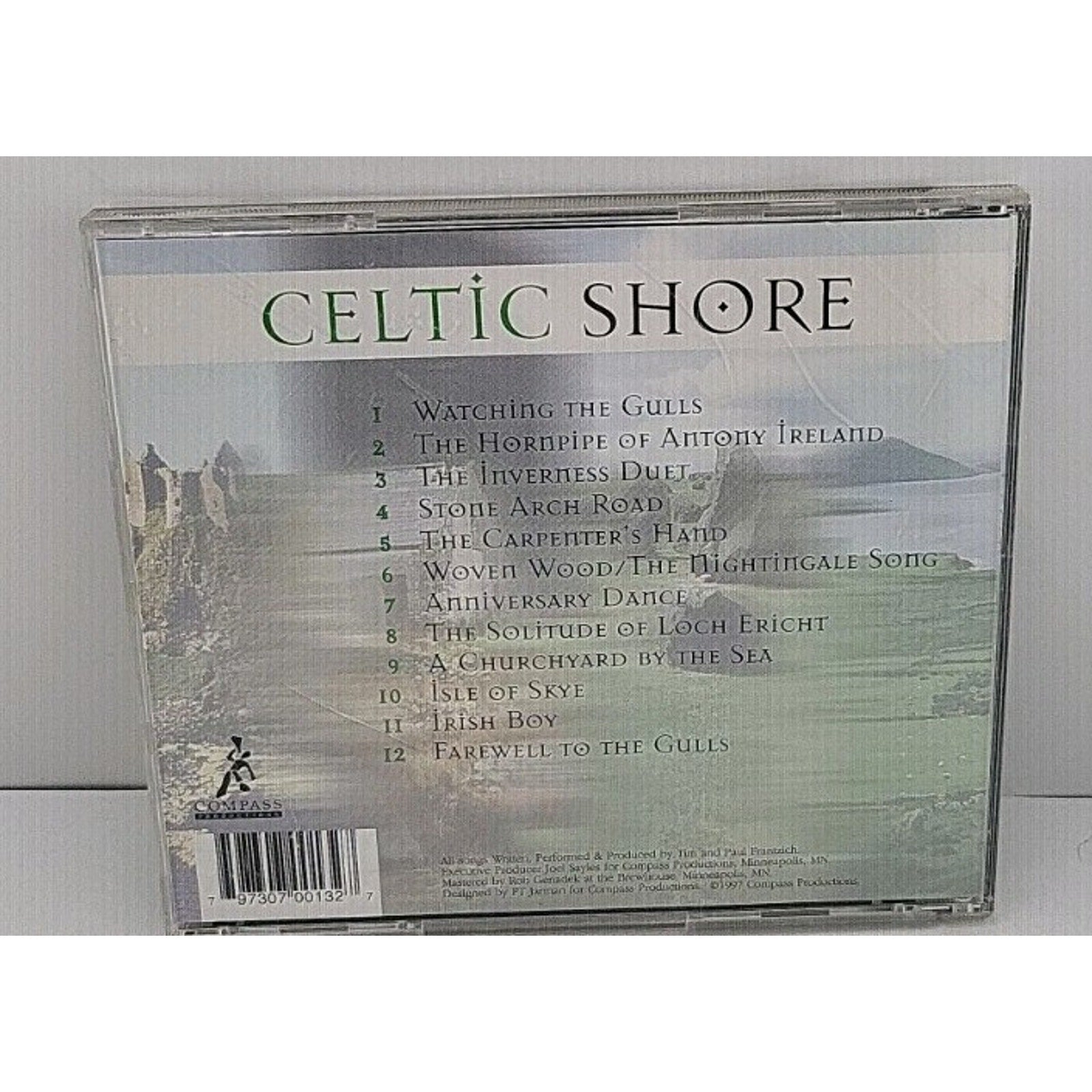 Celtic Shore by Tim and Paul Frantzich (CD, 1999, Compass Productions)