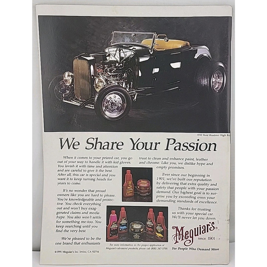 Street Rod Action Magazine March 1992 Volume 21 Number 3