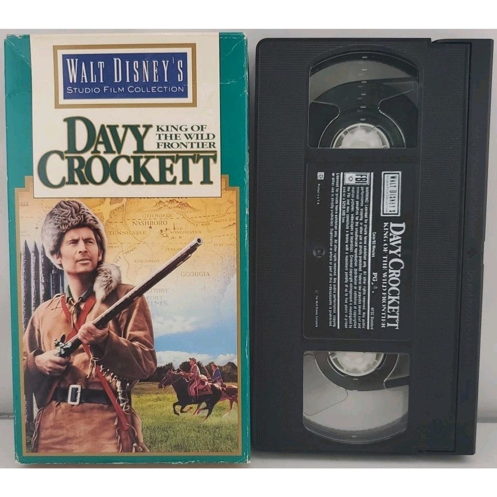 Davy Crockett King of the Wild Frontier (VHS)