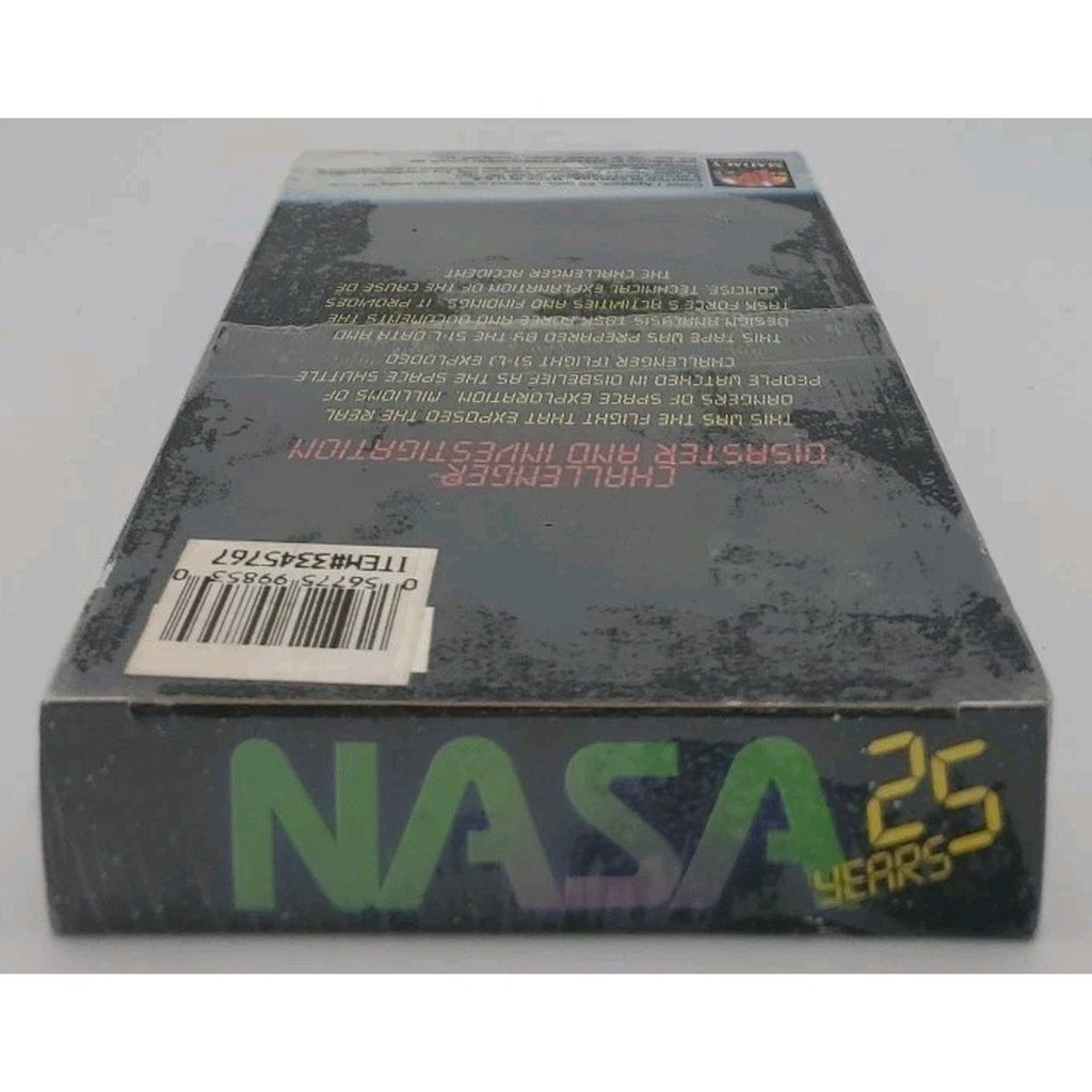 NASA 25 Years Challenger/Disaster And Investigation VHS *Brand New*