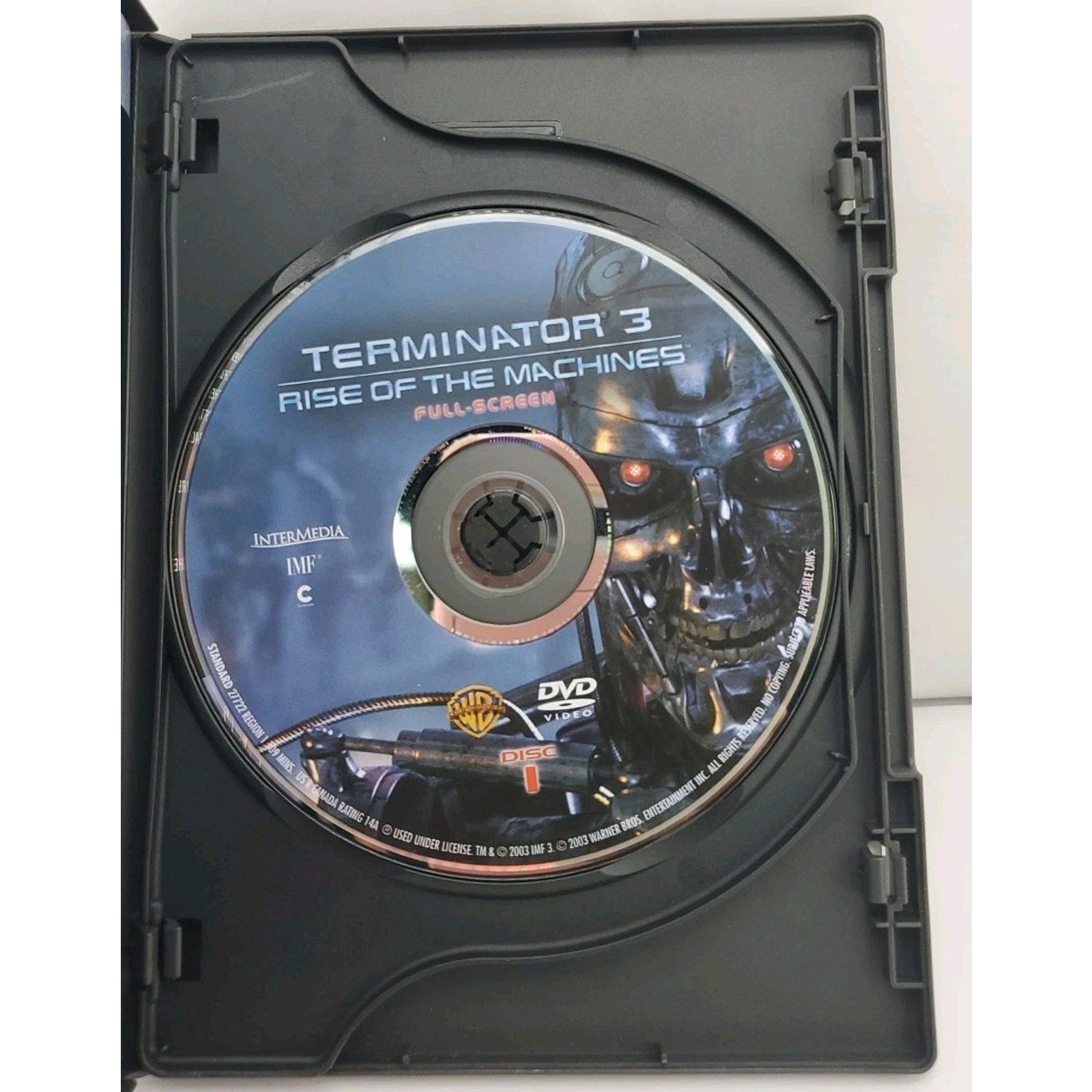 Terminator 3-Rise of the Machines (DVD, 2003)