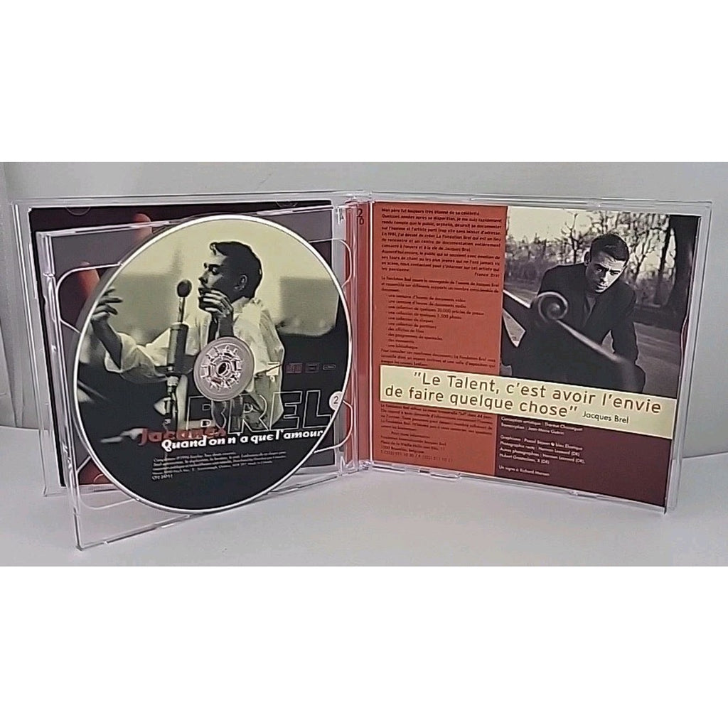 Quand on N'a Que L'amour by Brel, Jacques (CD, 1998)