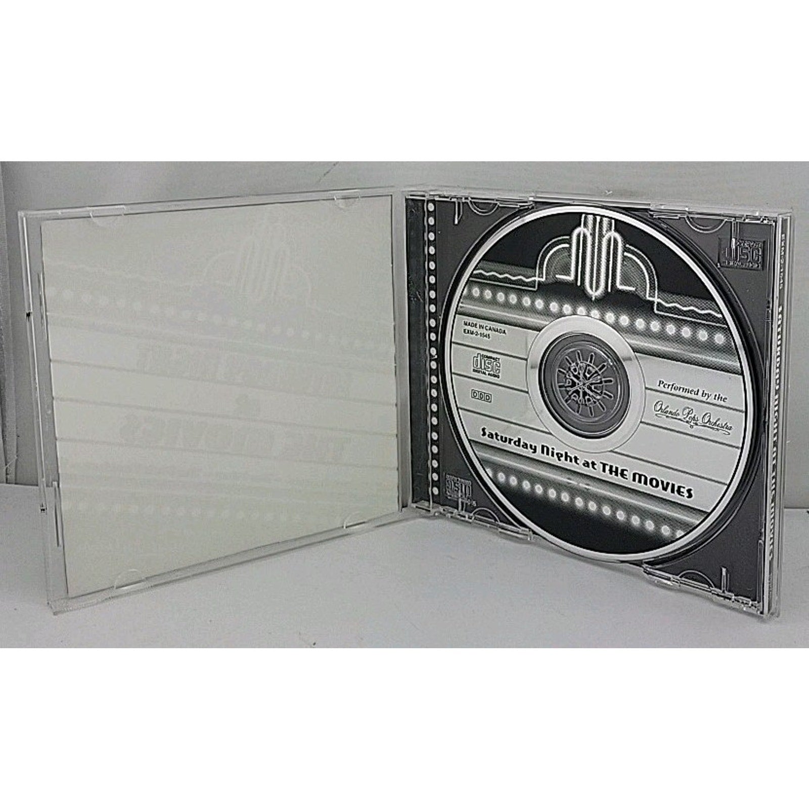 Saturday Night At The Movies Peformed By Orlando Pop Orchestra CD