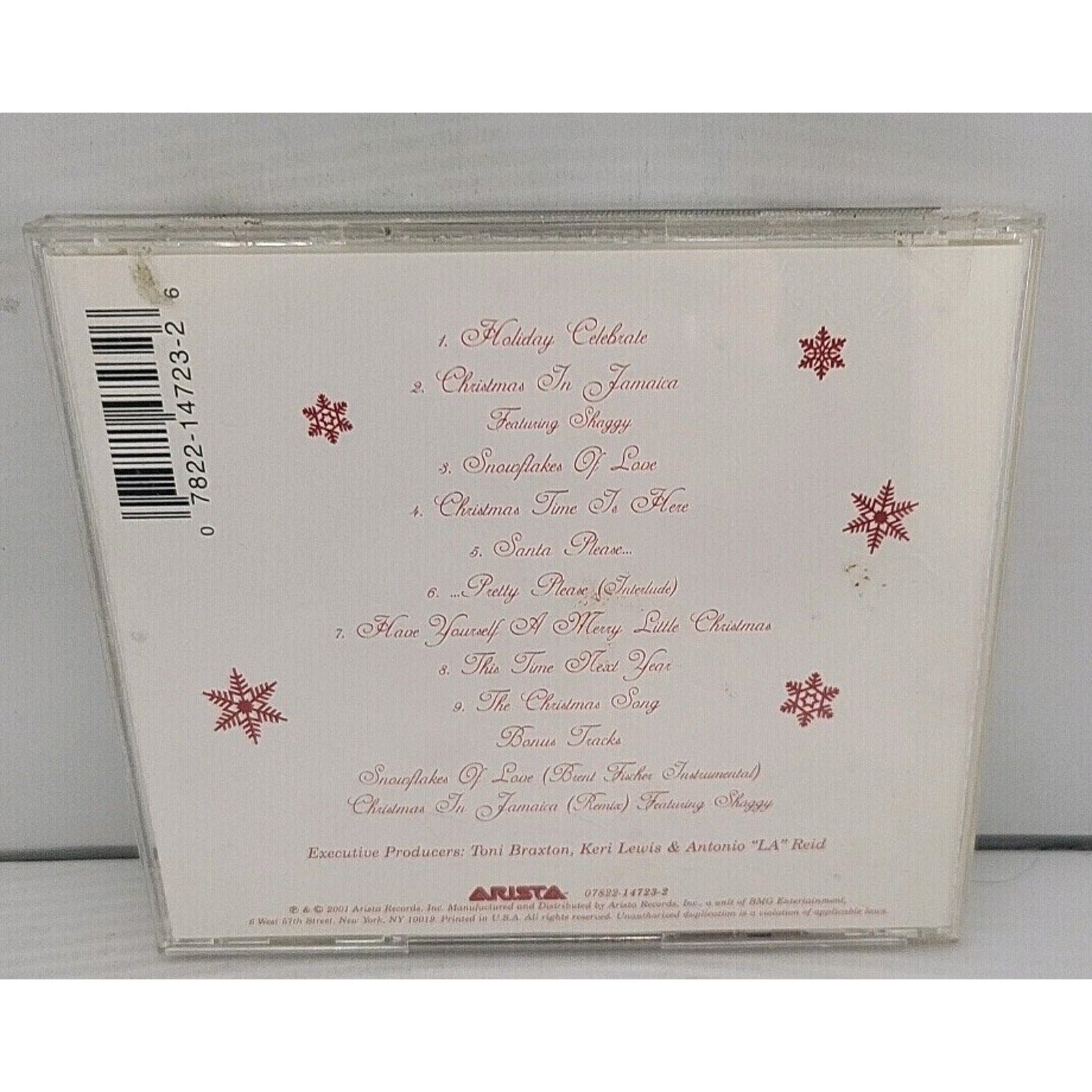 Snowflakes by Toni Braxton (CD, 2001)