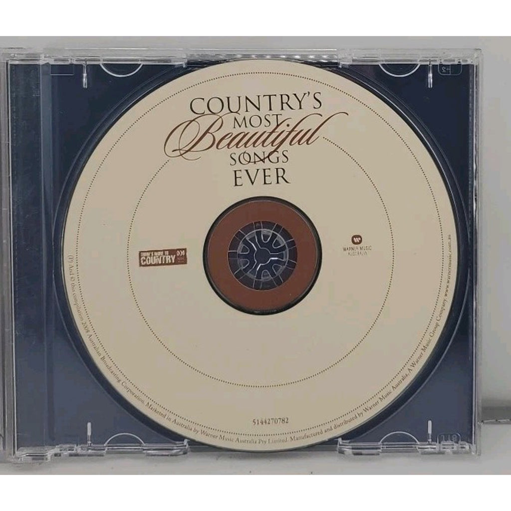Country's Most Beautiful Songs Ever by Various (CD, 2008)
