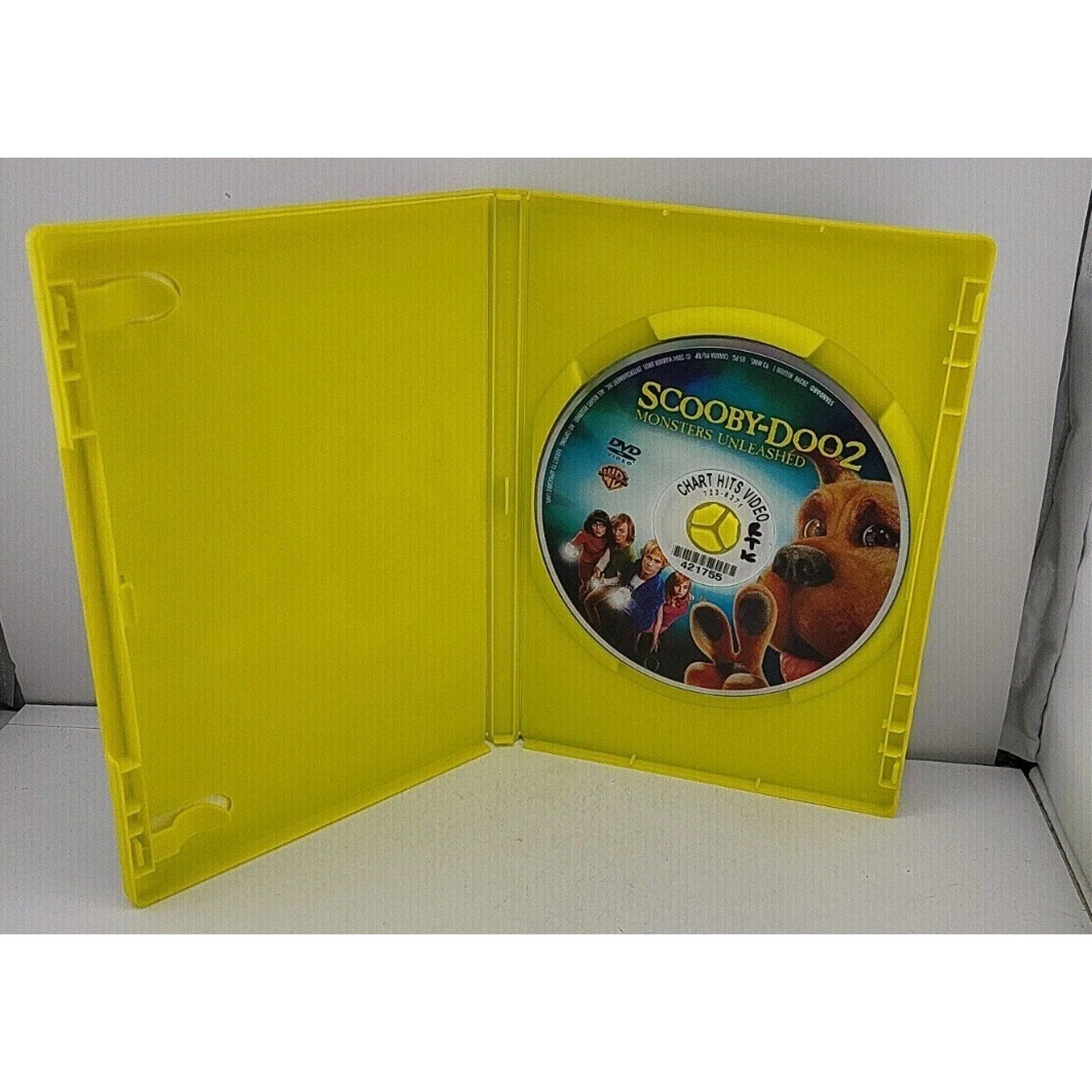 Scooby Doo 2: Monsters Unleashed (DVD, 2004,Fullscreen)