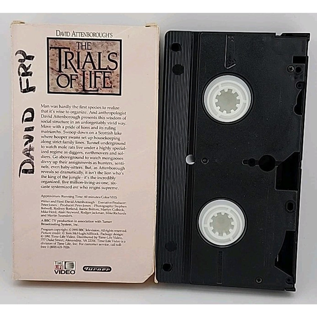 Trials of Life - Friends and Rivals (VHS, 1993)