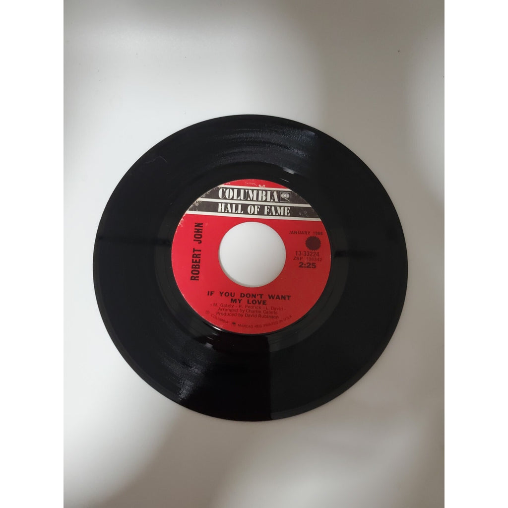 Robert John - Don't Leave Me - 45RPM Record - Singles