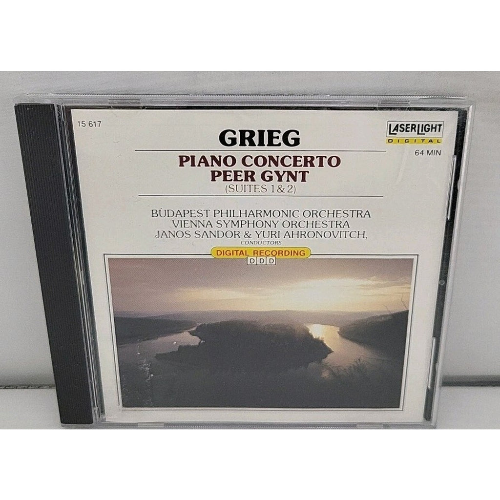 Grieg: Piano Concerto/ Peer Gynt Suites 1 & 2 (CD, 1989, Laserlight)