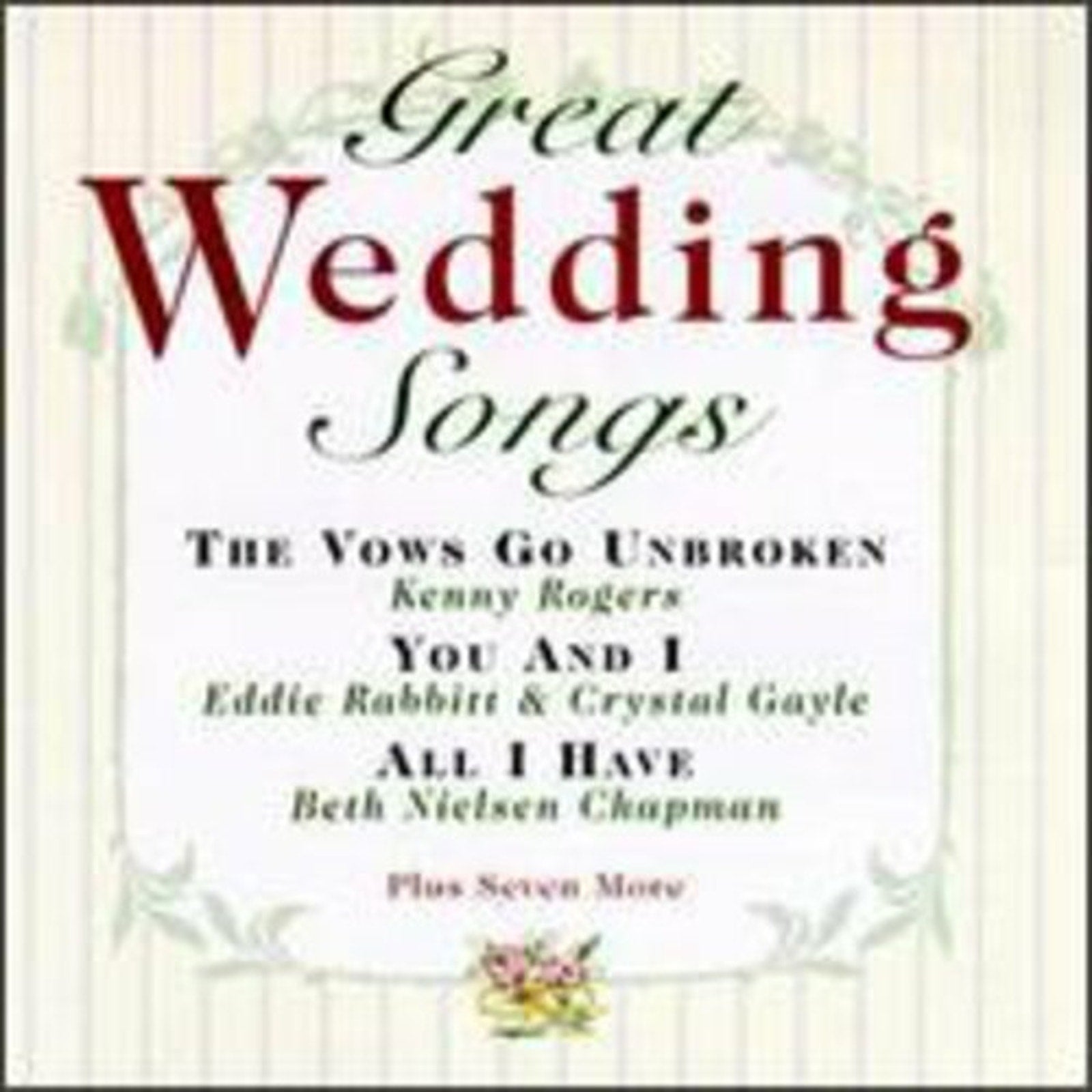 Great Wedding Songs / Various by Various (CD, 1994) *Brand New*