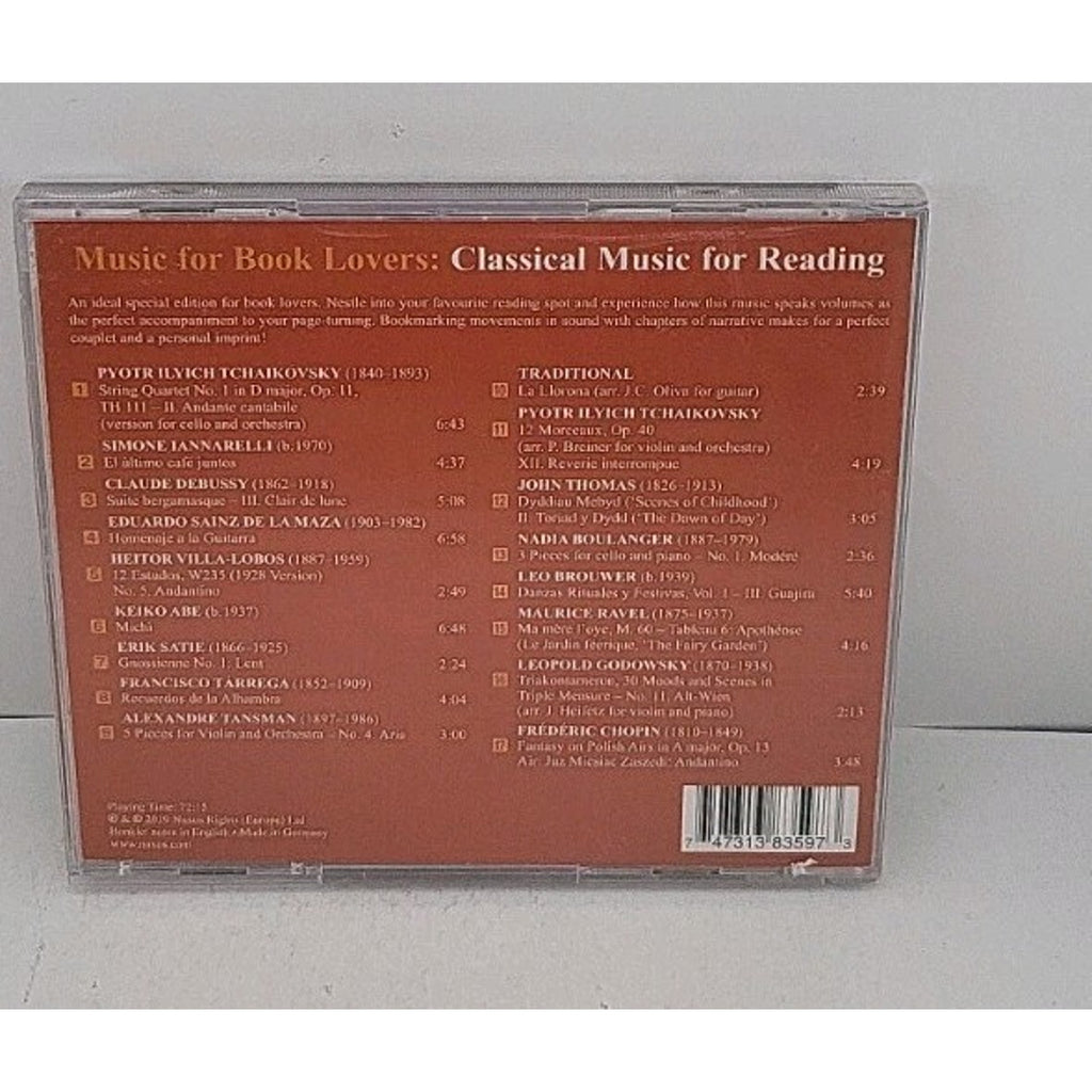 Classical Music for Reading by Various (CD, 2019)