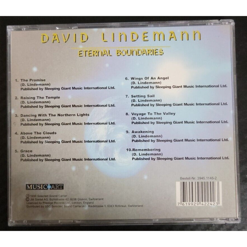 David Lindemann Eternal Boundaries CD Music & Art 1999 (CD)