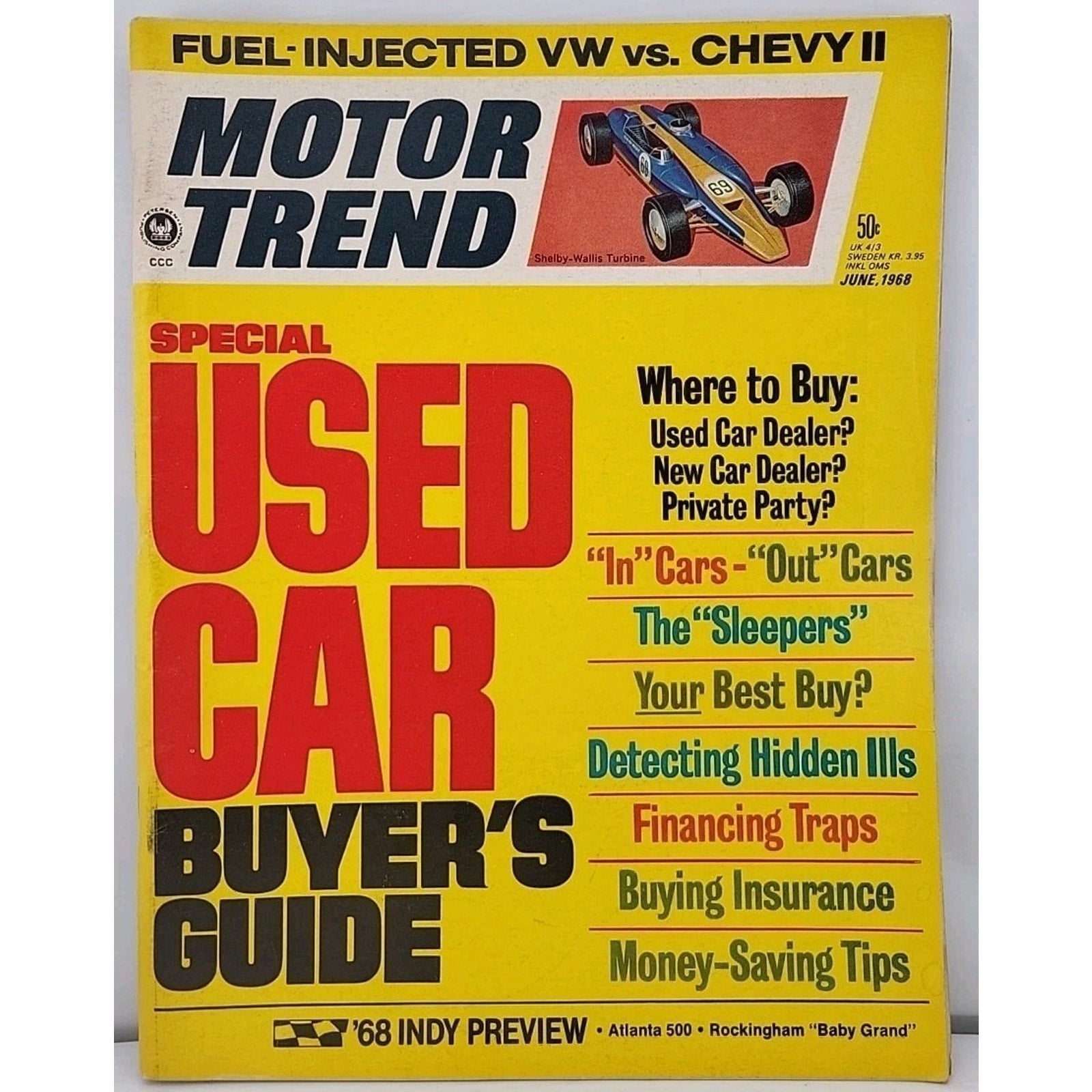 Motor Trend Magazine - June 1968 - Vol. 20 No. 6