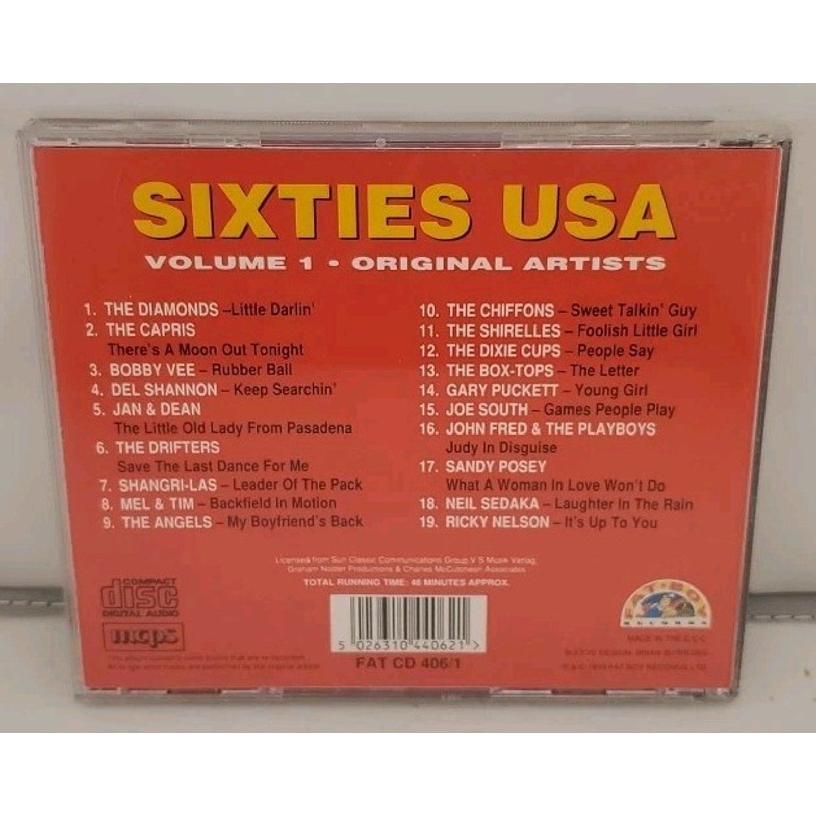 Sixties USA Volume One (CD)