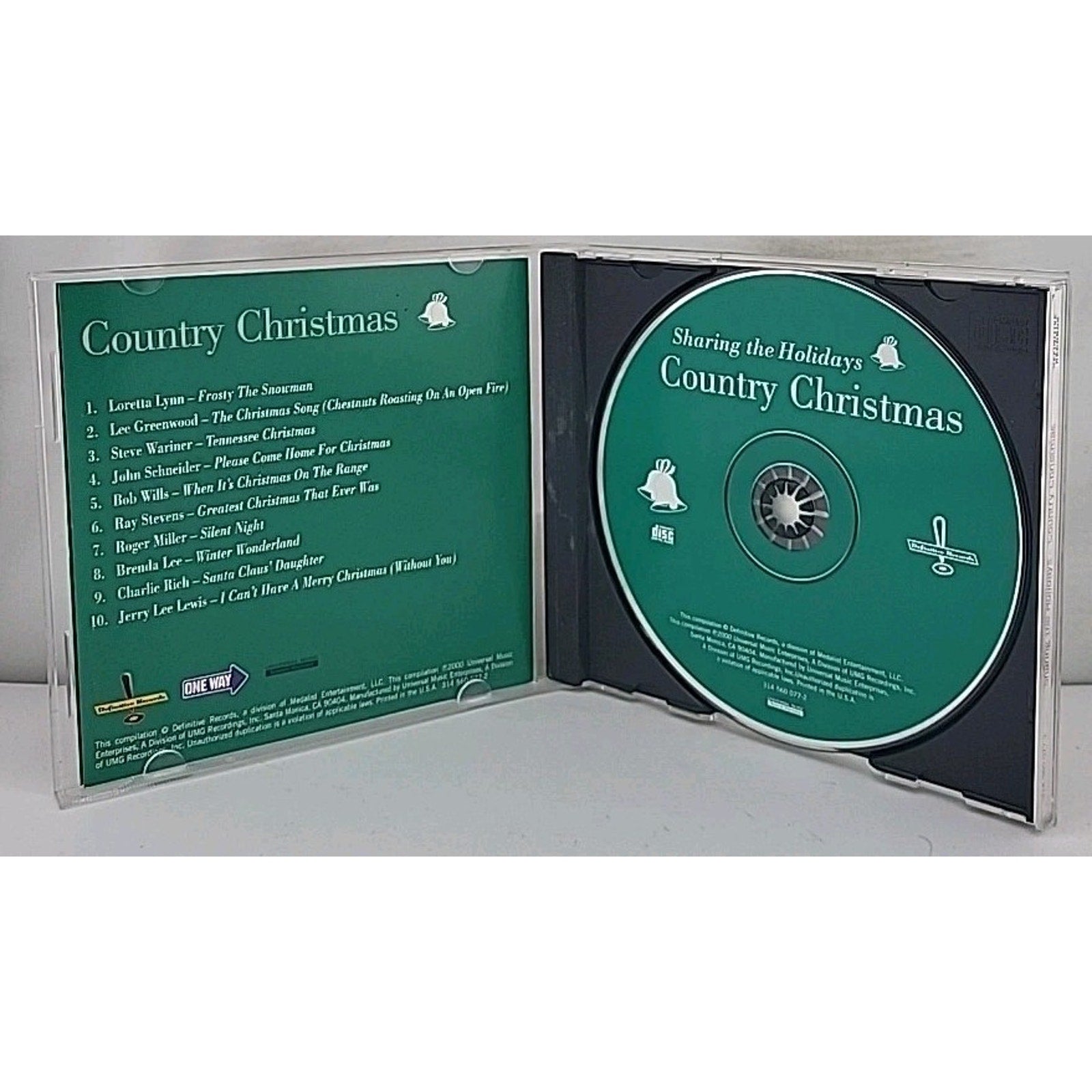 Country Christmas - Sharing The Holidays Music CD