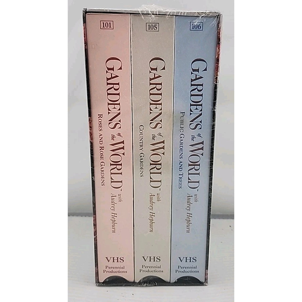Gardens of the World With Audrey Hepburn Vol 1 (VHS) *Brand New*