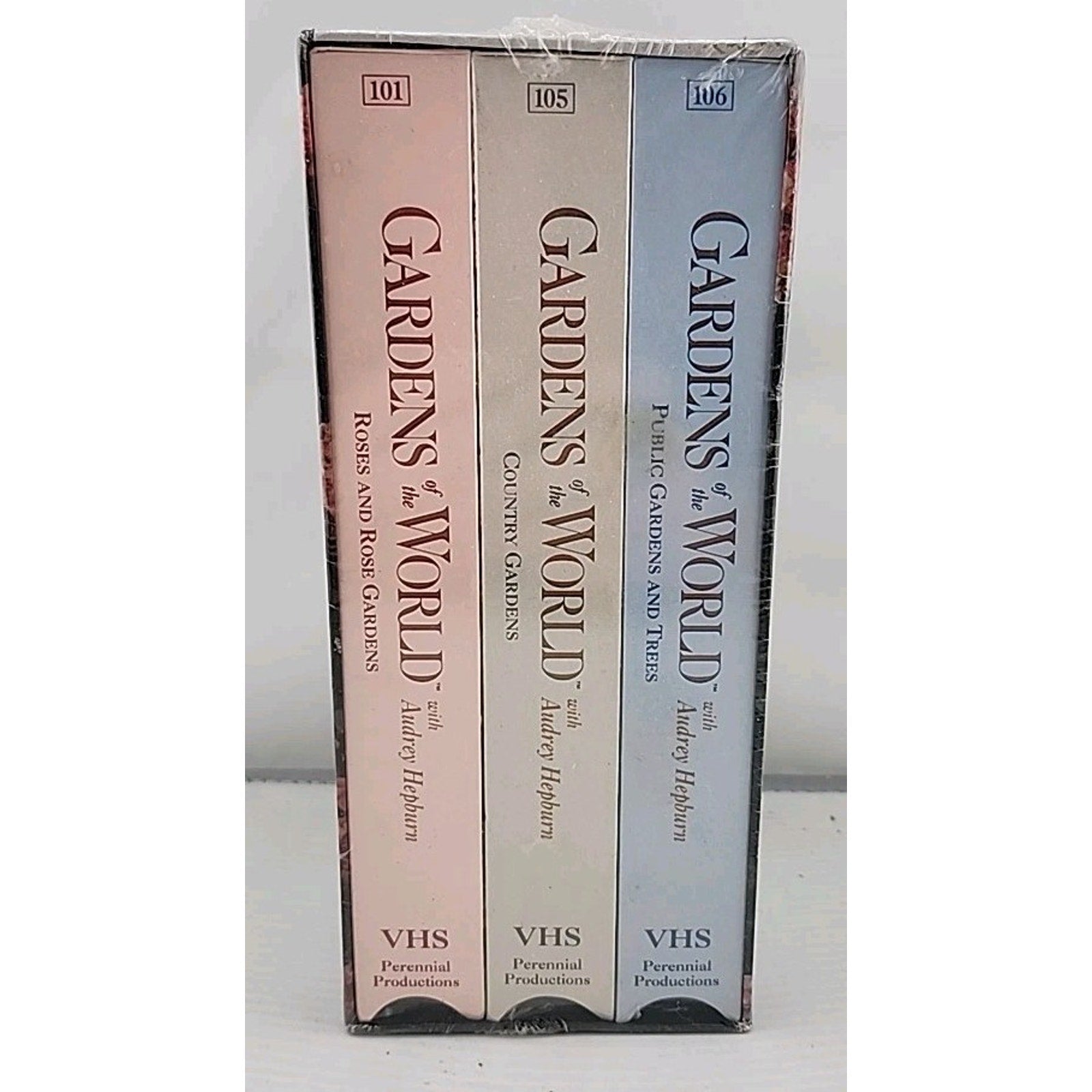 Gardens of the World With Audrey Hepburn Vol 1 (VHS) *Brand New*